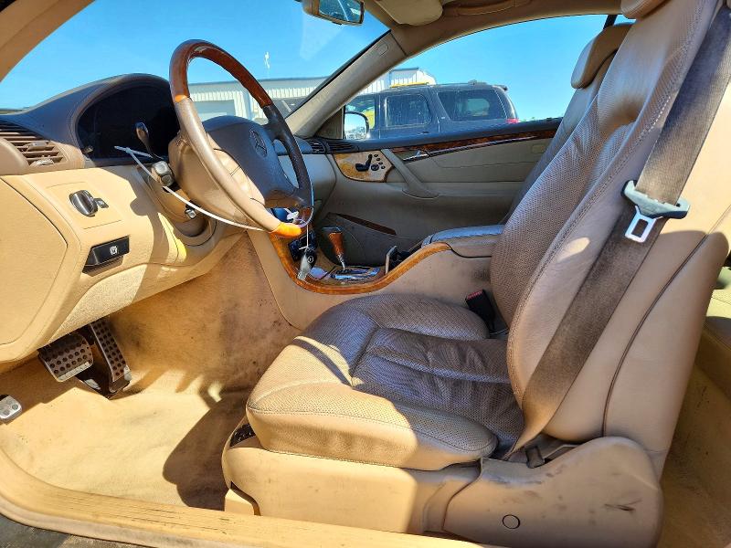 71820776 :رقم المزاد ، WDBPJ75J12A030884 vin ، 2002 Mercedes-benz Cl مزاد بيع