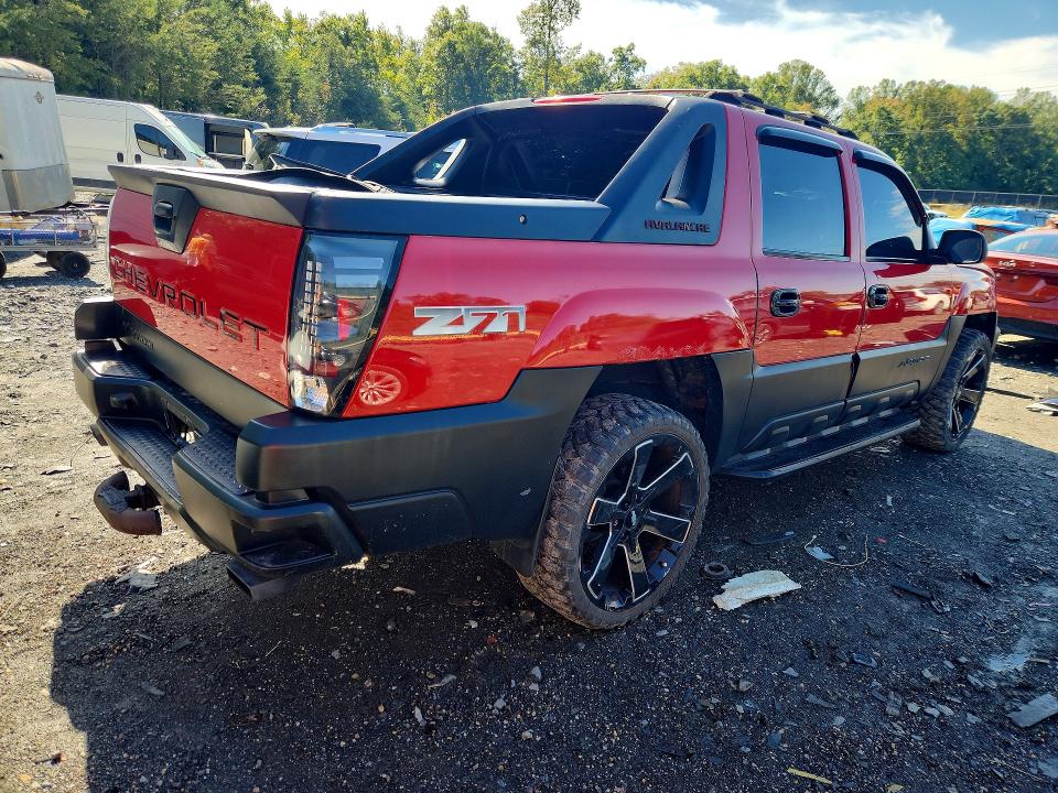 2003 Chevrolet Avalanche მანქანა იყიდება აუქციონზე, vin: 3GNEK13T83G183845, აუქციონის ნომერი: 71393756