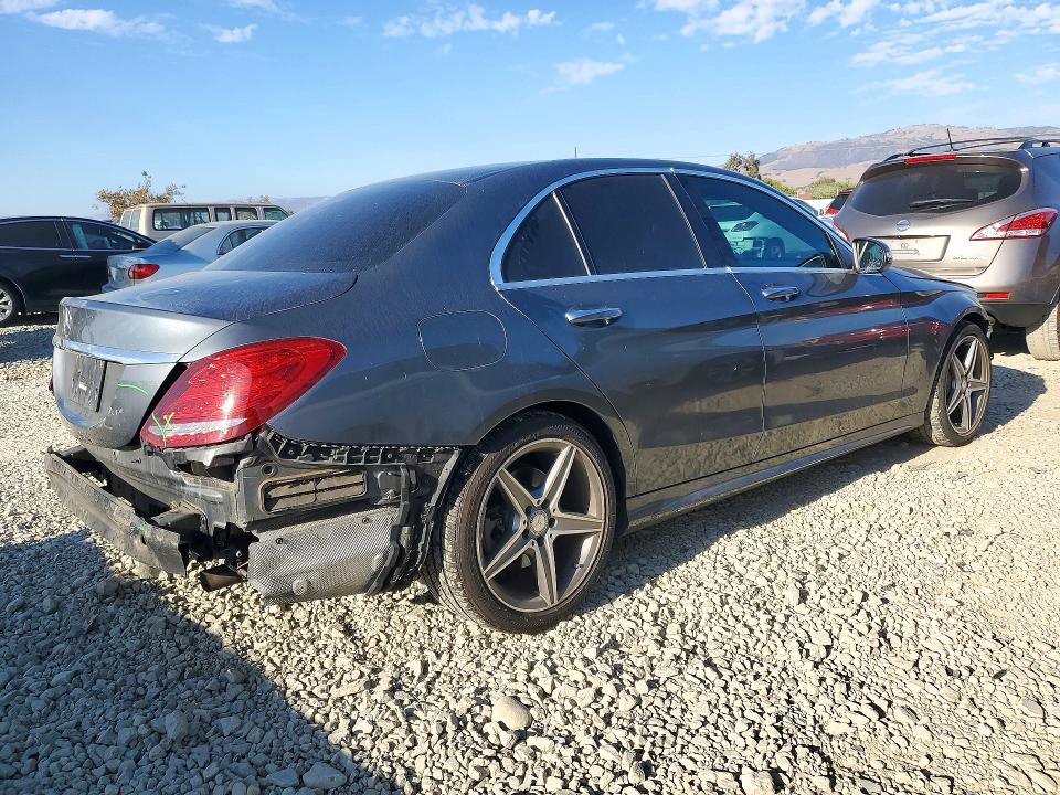 2017 Mercedes-benz C მანქანა იყიდება აუქციონზე, vin: 55SWF4JB3HU202858, აუქციონის ნომერი: 72389236
