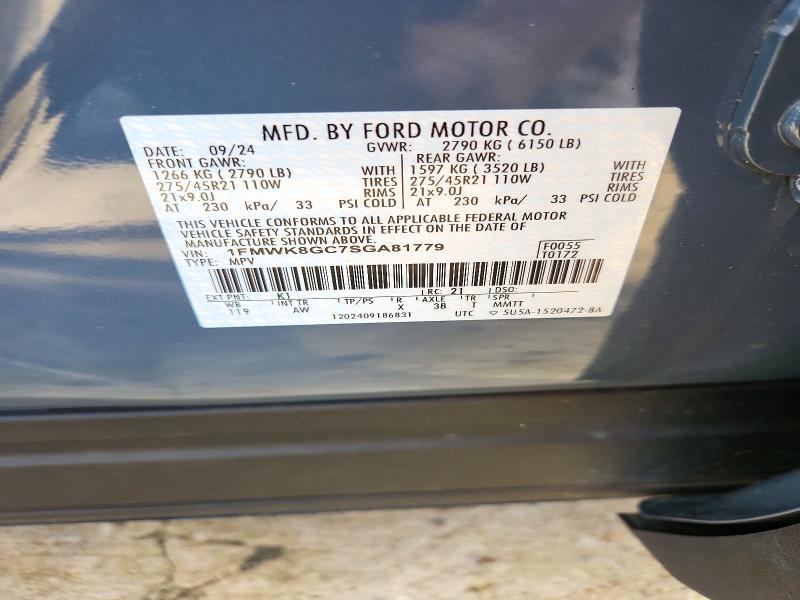 Продажа на аукционе авто 2025 Ford Explorer, vin: 1FMWK8GC7SGA81779, номер лота: 72141146
