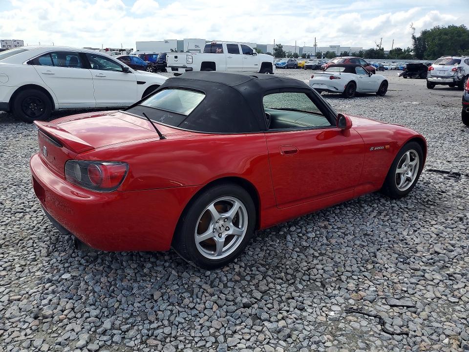 2003 Honda S2000 მანქანა იყიდება აუქციონზე, vin: JHMAP114X3T001469, აუქციონის ნომერი: 72073636