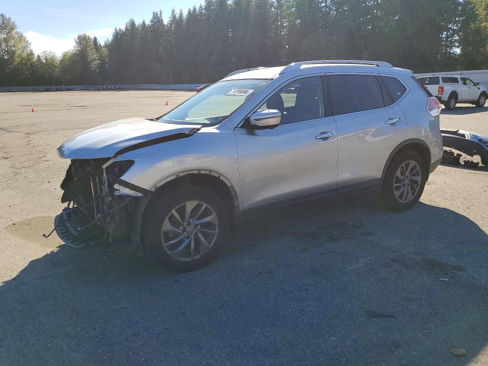 Продажа на аукционе авто 2016 Nissan Rogue, vin: KNMAT2MV8GP708107, номер лота: 71299096