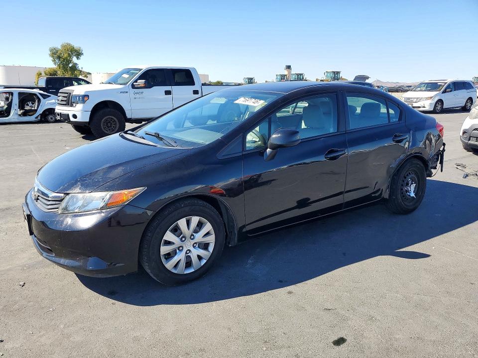 71691746 :رقم المزاد ، 2HGFB2E59CH530182 vin ، 2012 Honda Civic مزاد بيع