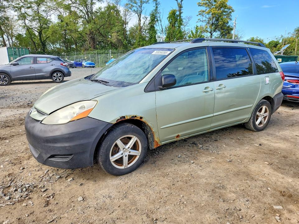 2006 Toyota Sienna მანქანა იყიდება აუქციონზე, vin: 5TDZA23C46S455798, აუქციონის ნომერი: 70856086