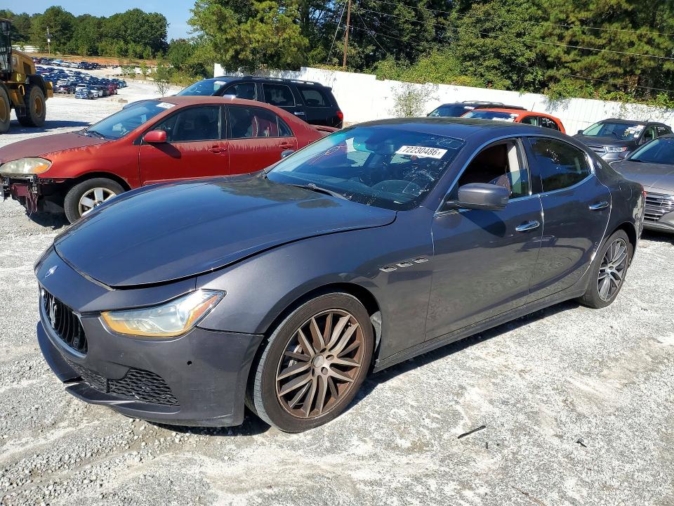 Продажа на аукционе авто 2015 Maserati Ghibli, vin: ZAM57XSA6F1130508, номер лота: 72230486