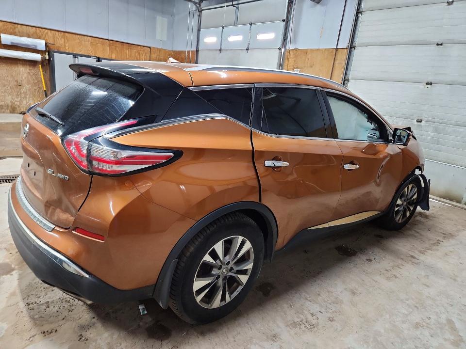 Aukcja sprzedaży 2015 Nissan Murano, vin: 5N1AZ2MH5FN240528, numer aukcji: 70960086