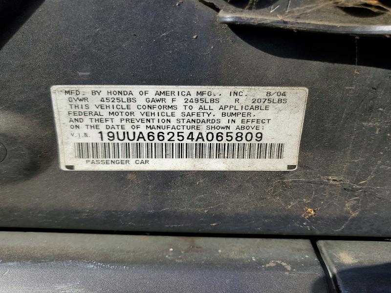 Продаж на аукціоні авто 2004 Acura Tl, vin: 19UUA66254A065809, номер лоту: 72583316