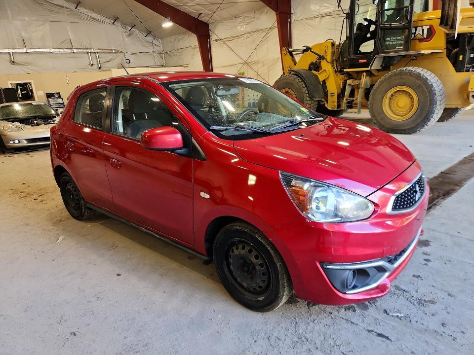 2018 Mitsubishi Mirage მანქანა იყიდება აუქციონზე, vin: ML32A3HJ9JH004106, აუქციონის ნომერი: 71481146