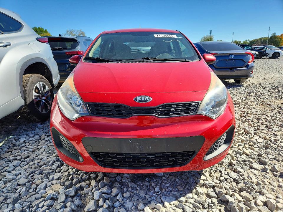2013 Kia Rio მანქანა იყიდება აუქციონზე, vin: KNADM5A38D6212334, აუქციონის ნომერი: 71495666