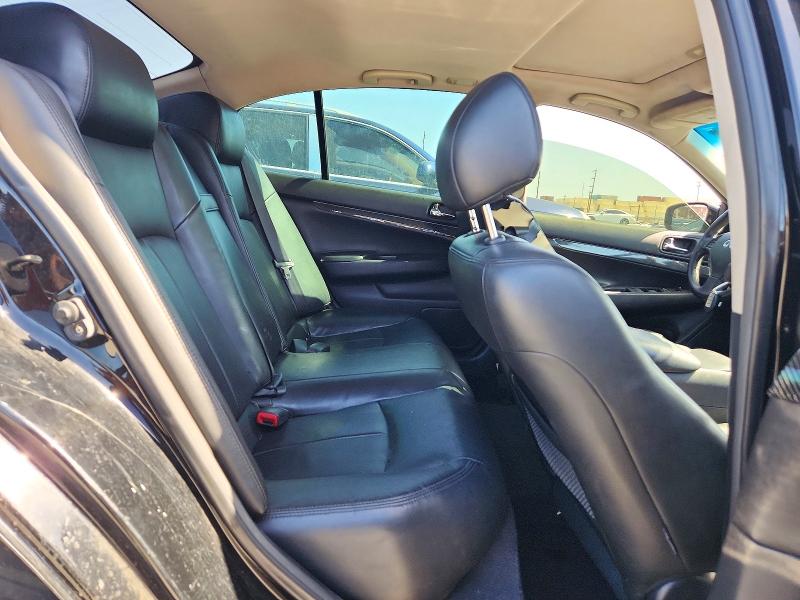 2011 Infiniti G25 Sedan მანქანა იყიდება აუქციონზე, vin: JN1DV6AP7BM604015, აუქციონის ნომერი: 72695196