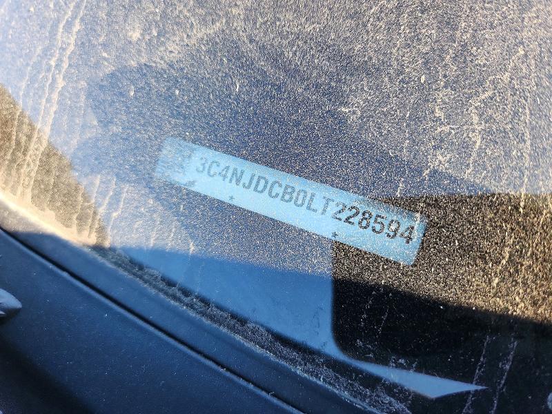 Продажа на аукционе авто 2020 Jeep Compass, vin: 3C4NJDCB0LT228594, номер лота: 70881016