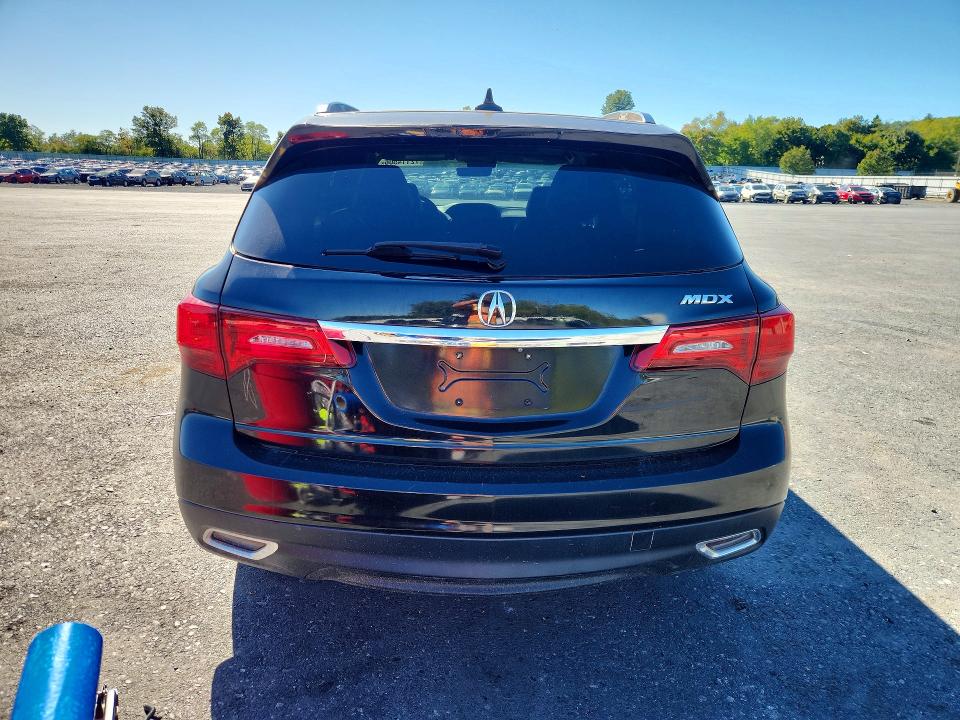 72114506 :رقم المزاد ، 5FRYD4H49GB042876 vin ، 2016 Acura Mdx مزاد بيع