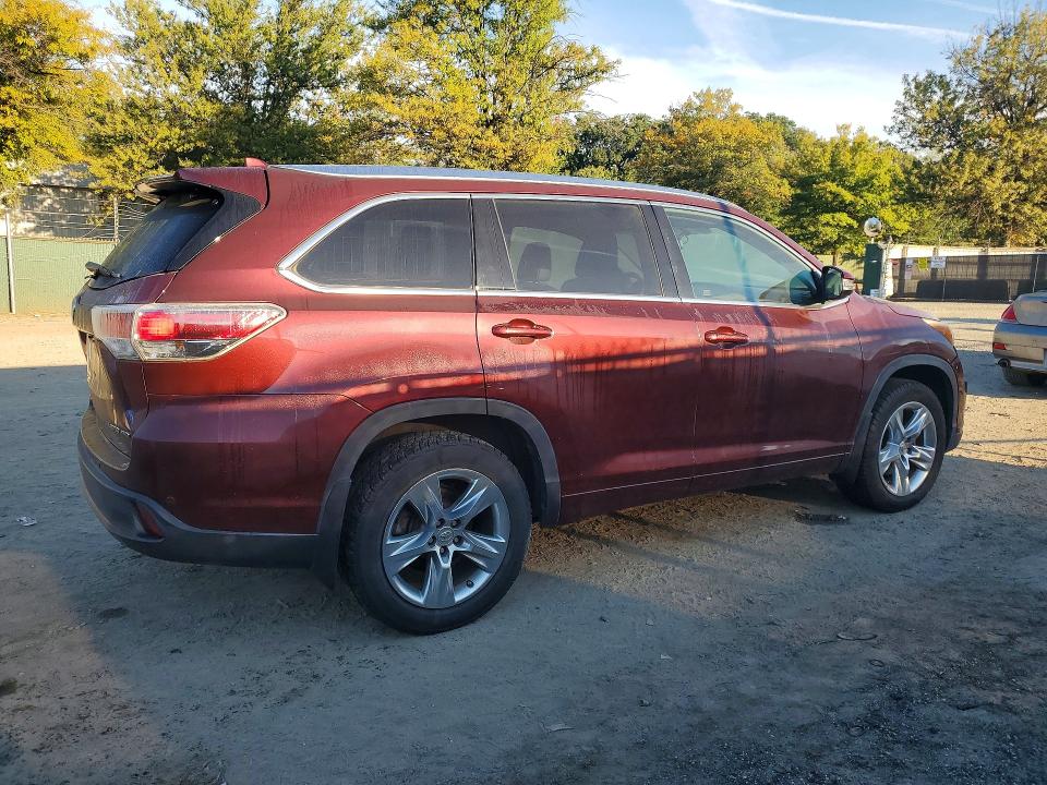 Продажа на аукционе авто 2015 Toyota Highlander, vin: 5TDDKRFH9FS124755, номер лота: 71206966