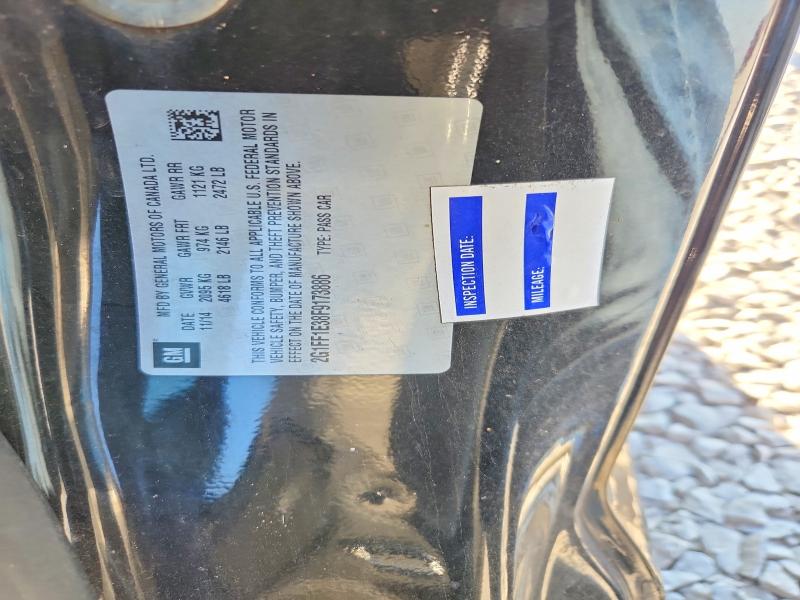 71067956 :رقم المزاد ، 2G1FF1E38F9173886 vin ، 2015 Chevrolet Camaro مزاد بيع