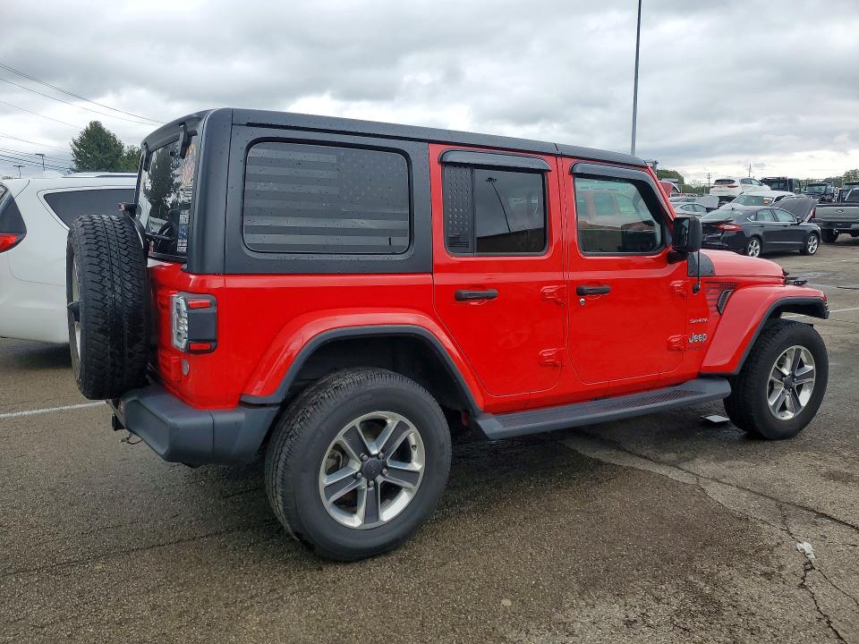 Auction sale of the 2020 Jeep Wrangler Unlimited, vin: 1C4HJXEN4LW293951, lot number: 70906566