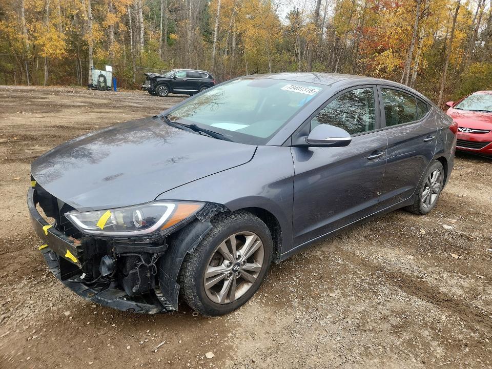 Продажа на аукционе авто 2018 Hyundai Elantra, vin: KMHD84LF7JU707202, номер лота: 72401316