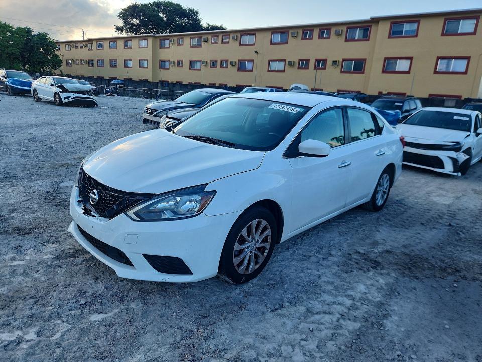 2019 Nissan Sentra მანქანა იყიდება აუქციონზე, vin: 3N1AB7AP1KY333340, აუქციონის ნომერი: 71797476
