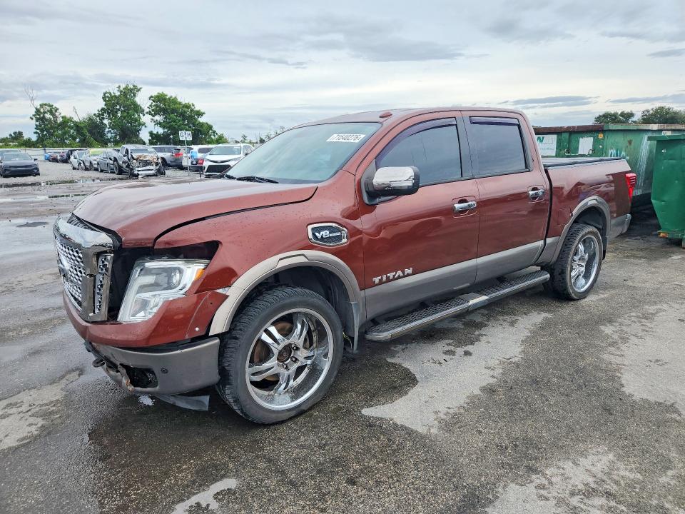 Продажа на аукционе авто 2017 Nissan Titan, vin: 1N6AA1E51HN516813, номер лота: 71540276