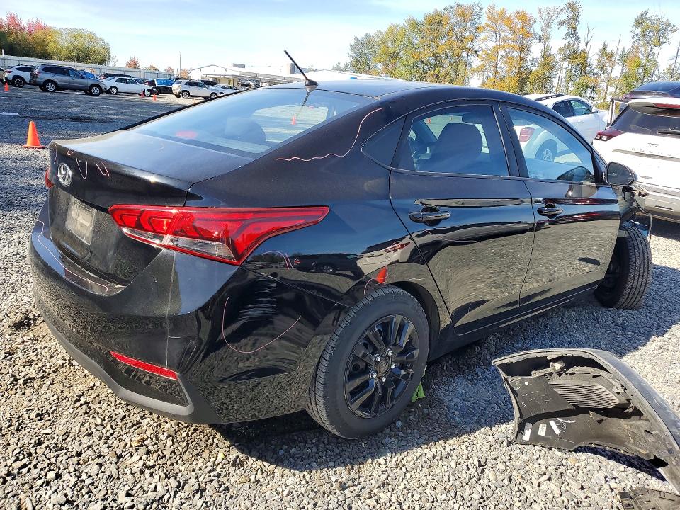 Aukcja sprzedaży 2018 Hyundai Accent, vin: 3KPC24A37JE012582, numer aukcji: 72194896
