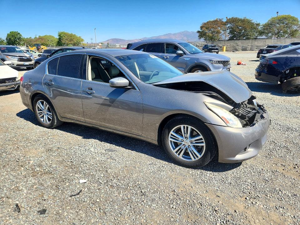 2011 Infiniti G37 Sedan მანქანა იყიდება აუქციონზე, vin: JN1CV6AP8BM504811, აუქციონის ნომერი: 71320756