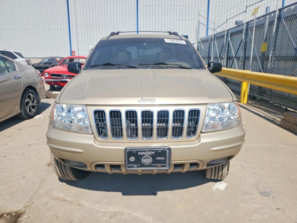 2001 Jeep Grand Cherokee მანქანა იყიდება აუქციონზე, vin: 1J4GX58N31C648627, აუქციონის ნომერი: 71461076
