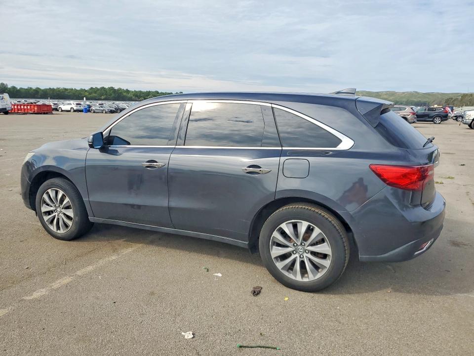 71208216 :رقم المزاد ، 5FRYD4H49FB023694 vin ، 2015 Acura Mdx مزاد بيع