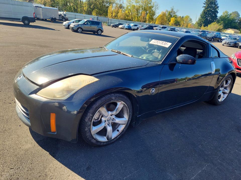 2006 Nissan 350z მანქანა იყიდება აუქციონზე, vin: JN1AZ34D46M309189, აუქციონის ნომერი: 72557836