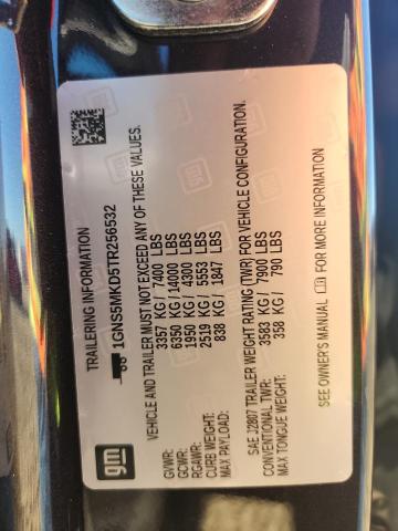 72248036 :رقم المزاد ، 1GNS5MKD5TR256532 vin ، 2026 Chevrolet Tahoe مزاد بيع