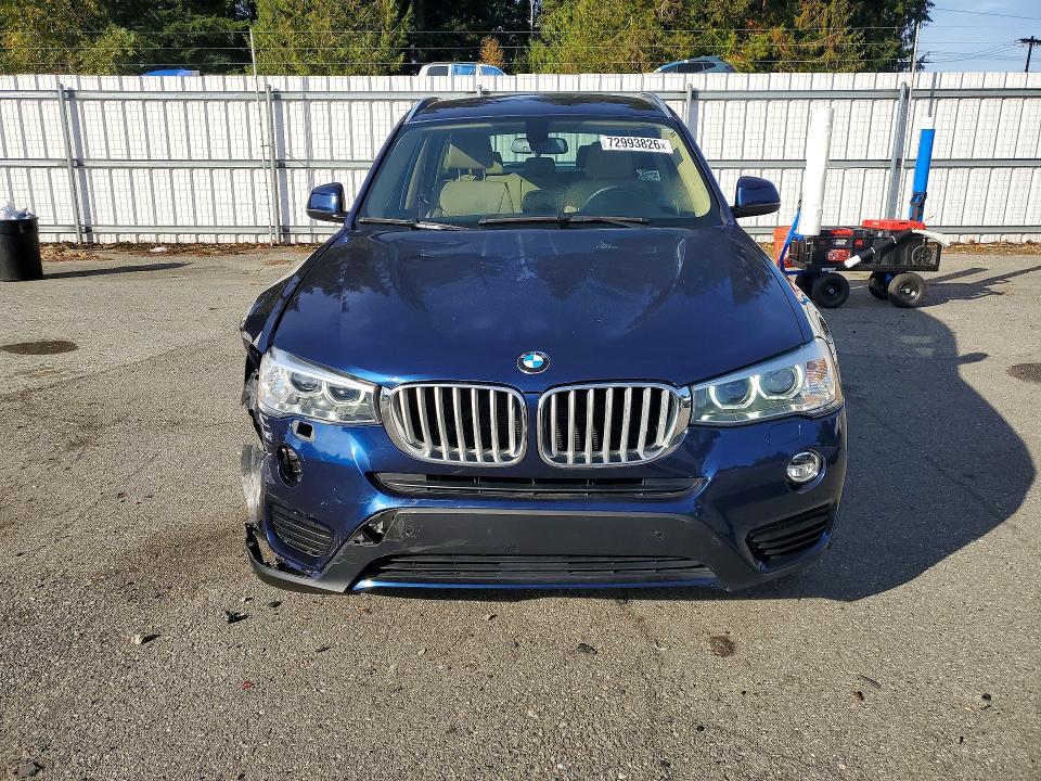 Aukcja sprzedaży 2017 Bmw X3, vin: 5UXWX9C52H0T00411, numer aukcji: 72993826