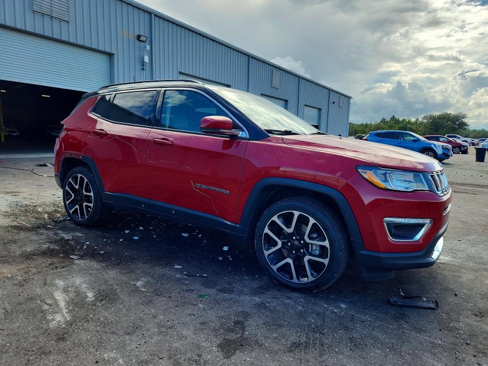 2018 Jeep Compass მანქანა იყიდება აუქციონზე, vin: 3C4NJCCB7JT411885, აუქციონის ნომერი: 71429056