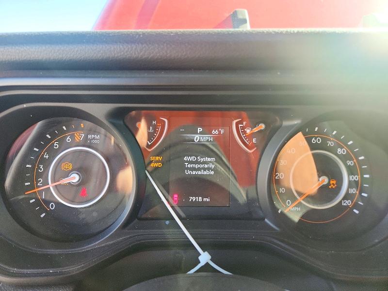 72774556 :رقم المزاد ، 1C6PJTAG7SL500593 vin ، 2025 Jeep Gladiator مزاد بيع