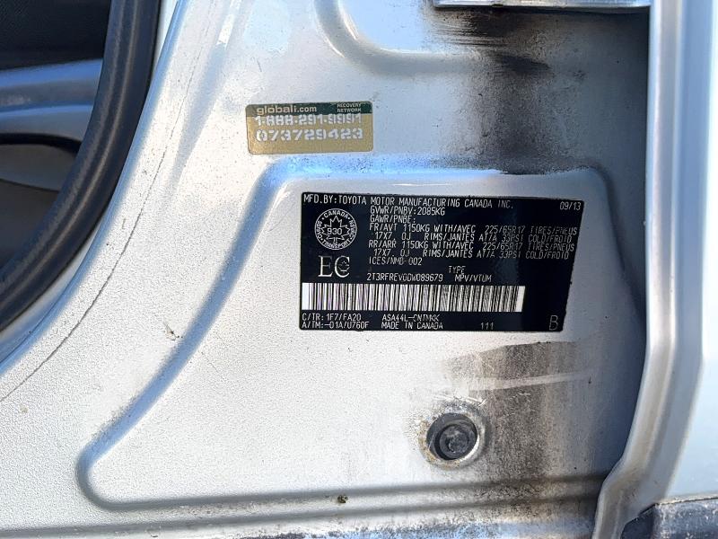 Продажа на аукционе авто 2013 Toyota Rav4, vin: 2T3RFREV0DW089679, номер лота: 72390576