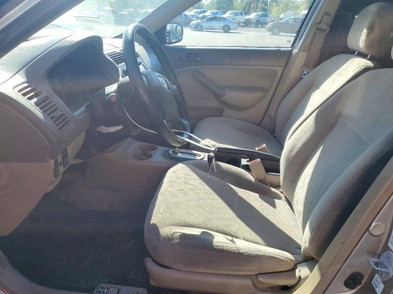 2001 Honda Civic მანქანა იყიდება აუქციონზე, vin: 1HGES16511L006982, აუქციონის ნომერი: 72799666