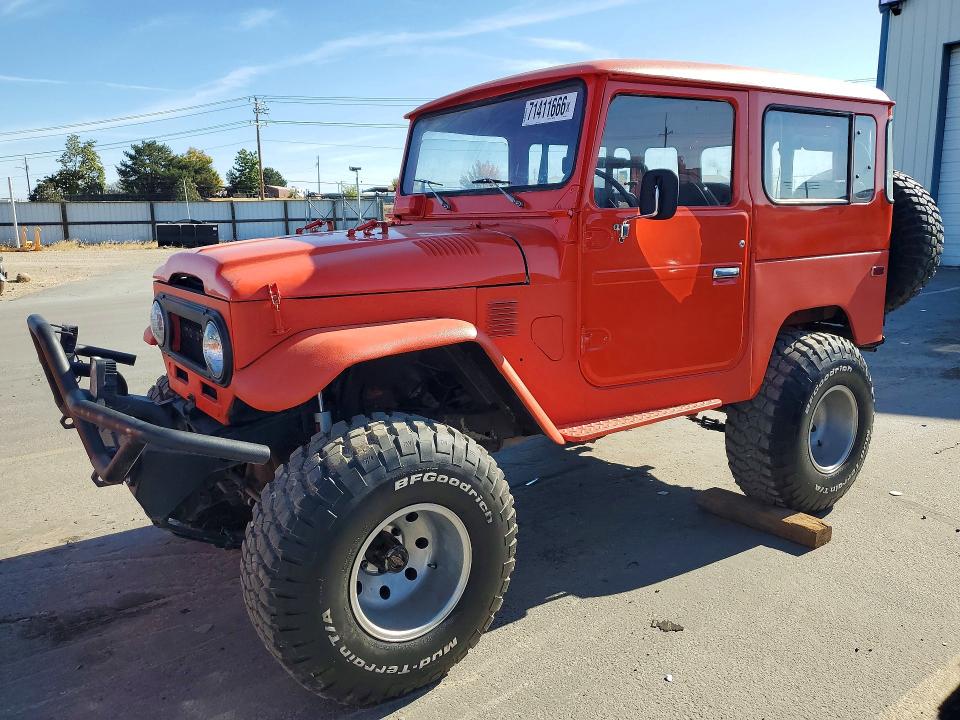 Продажа на аукционе авто 1977 Toyota Land Cruiser, vin: FJ40256384, номер лота: 71411666