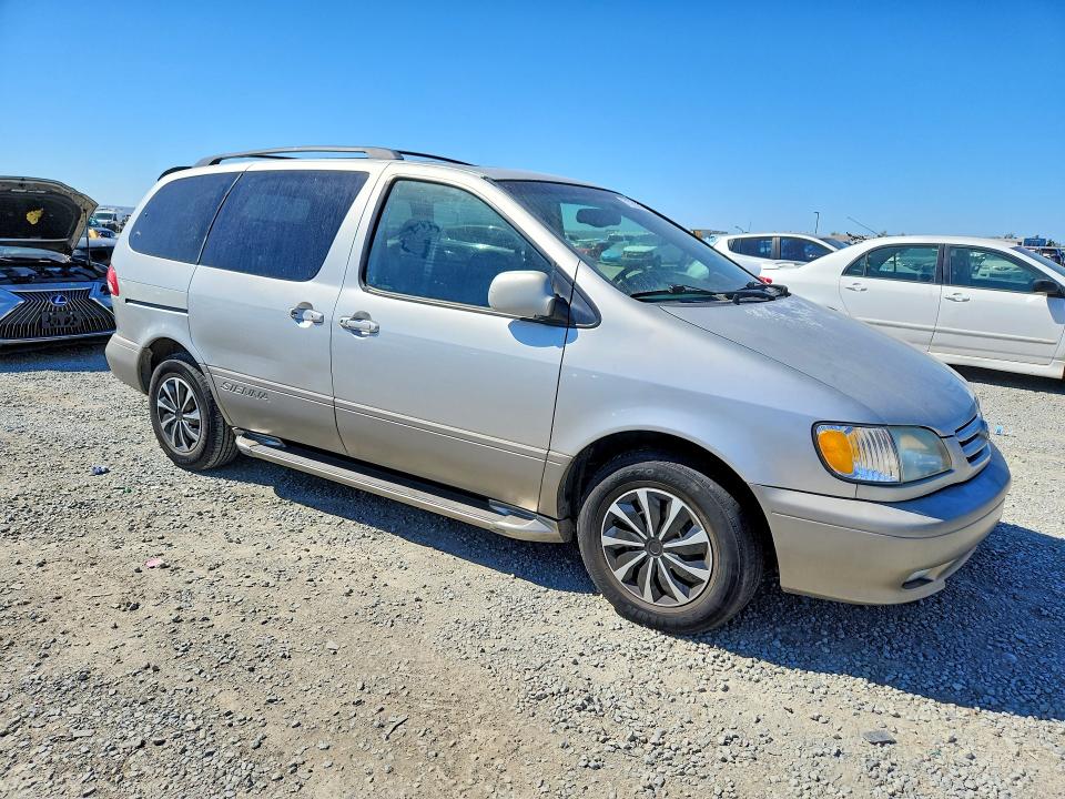 Продаж на аукціоні авто 2002 Toyota Sienna, vin: 4T3ZF13C02U434676, номер лоту: 71755076