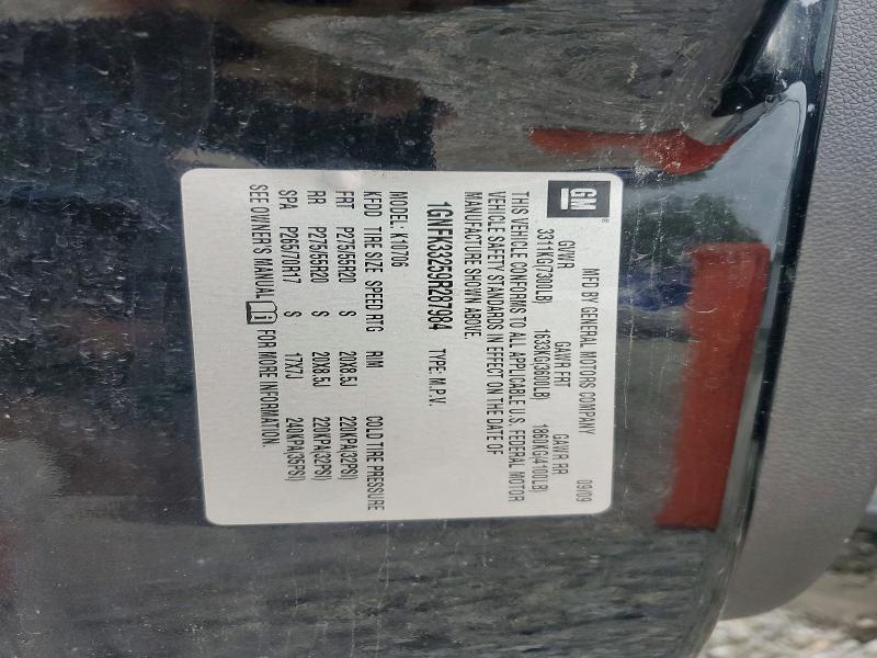 Продажа на аукционе авто 2009 Chevrolet Tahoe, vin: 1GNFK33259R287984, номер лота: 71827236