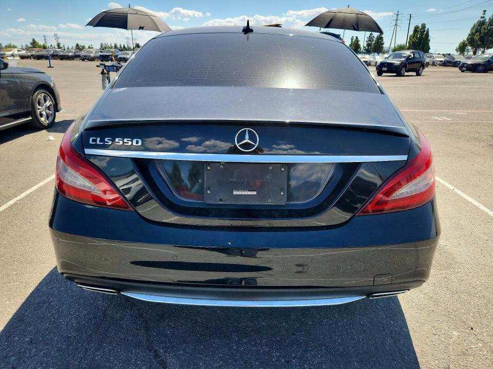 2018 Mercedes-benz Cls 550 მანქანა იყიდება აუქციონზე, vin: WDDLJ7DB4JA206602, აუქციონის ნომერი: 71582506