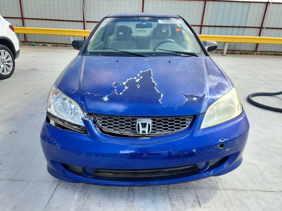 Aukcja sprzedaży 2004 Honda Civic, vin: 1HGEM225X4L037111, numer aukcji: 72998296