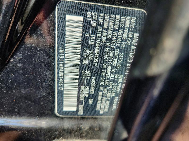 70786966 :رقم المزاد ، JN1BJ1AW4MW440517 vin ، 2021 Nissan Rogue Sport مزاد بيع