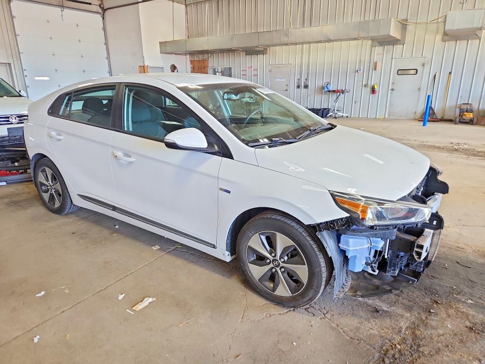 2019 Hyundai Ioniq Electric მანქანა იყიდება აუქციონზე, vin: KMHC75LH2KU038439, აუქციონის ნომერი: 71760756