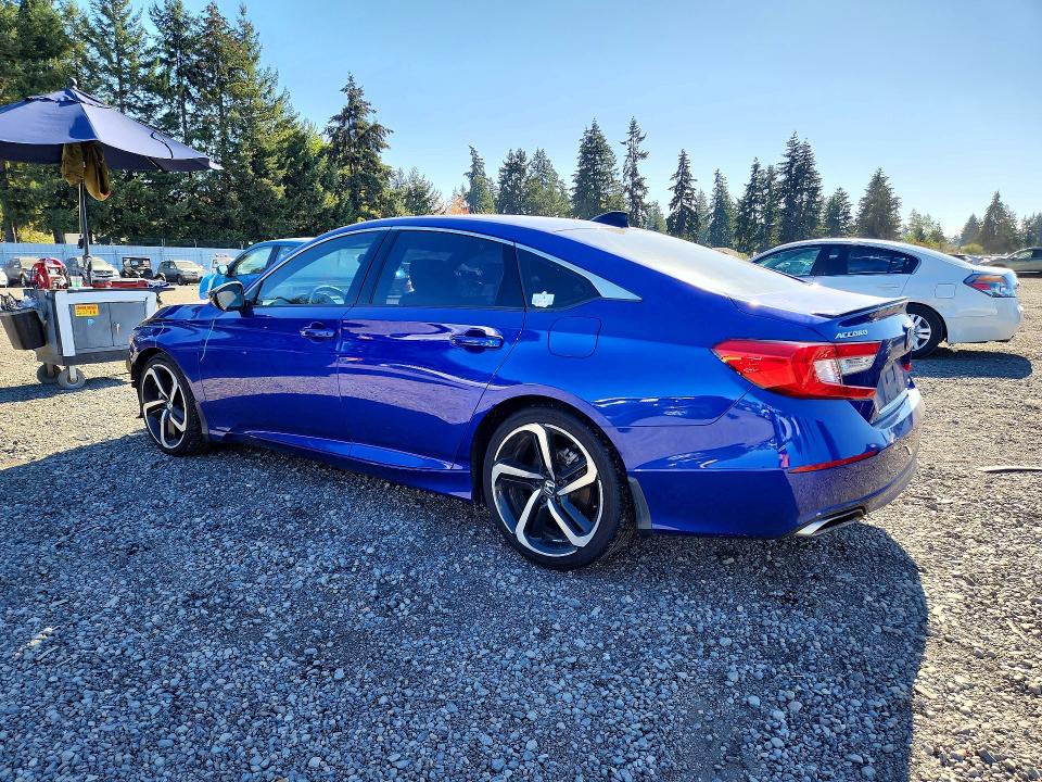 2022 Honda Accord მანქანა იყიდება აუქციონზე, vin: 1HGCV1F3XNA083686, აუქციონის ნომერი: 72758276