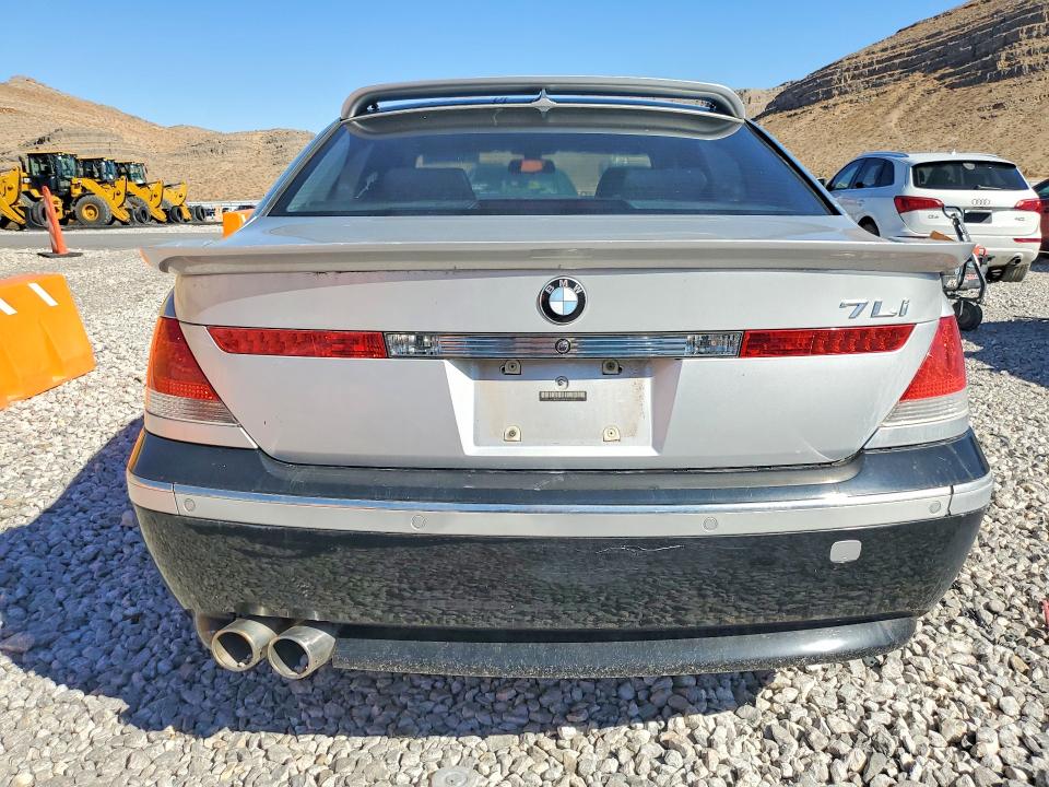 2003 Bmw 745 მანქანა იყიდება აუქციონზე, vin: WBAGN63483DR13567, აუქციონის ნომერი: 71488046