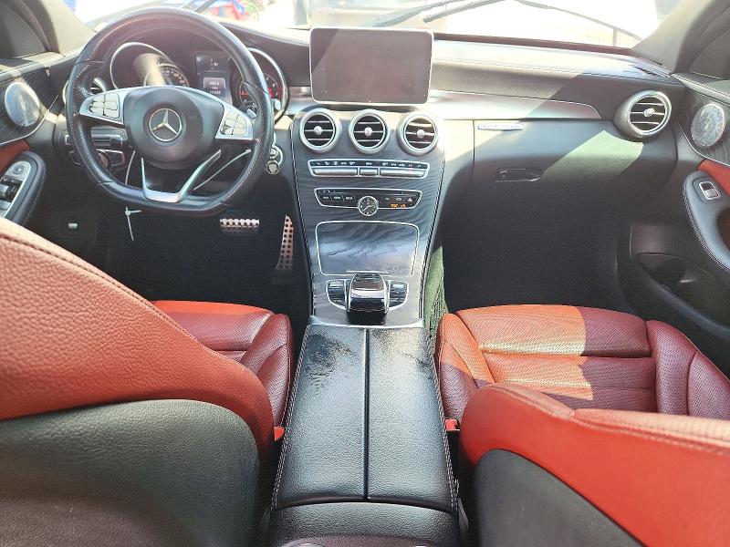 72113976 :رقم المزاد ، 55SWF4JB2HU198656 vin ، 2017 Mercedes-benz C مزاد بيع