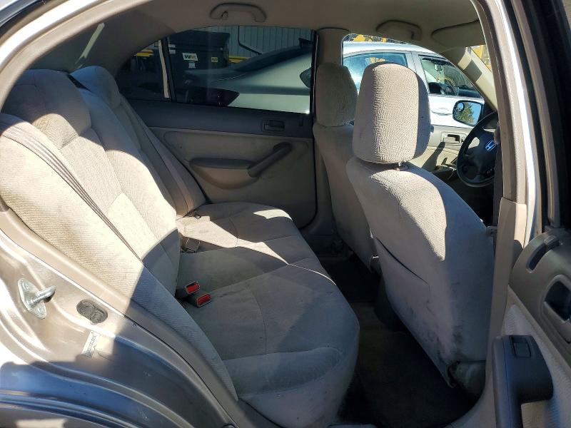 2001 Honda Civic მანქანა იყიდება აუქციონზე, vin: 1HGES16511L006982, აუქციონის ნომერი: 72799666
