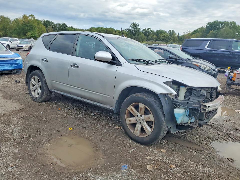2007 Nissan Murano მანქანა იყიდება აუქციონზე, vin: JN8AZ08W97W613443, აუქციონის ნომერი: 69805486