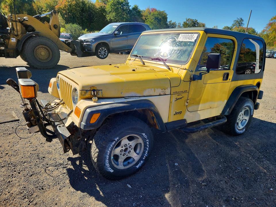 Продажа на аукционе авто 2001 Jeep Wrangler / Tj, vin: 1J4FA49S11P349822, номер лота: 71990406