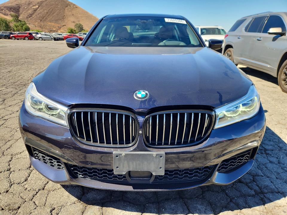 2019 Bmw 750 მანქანა იყიდება აუქციონზე, vin: WBA7F0C51KGM24900, აუქციონის ნომერი: 71620386