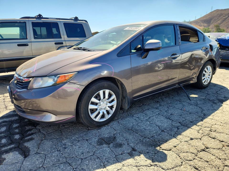 Продаж на аукціоні авто 2012 Honda Civic, vin: 19XFB2F55CE387353, номер лоту: 72341366