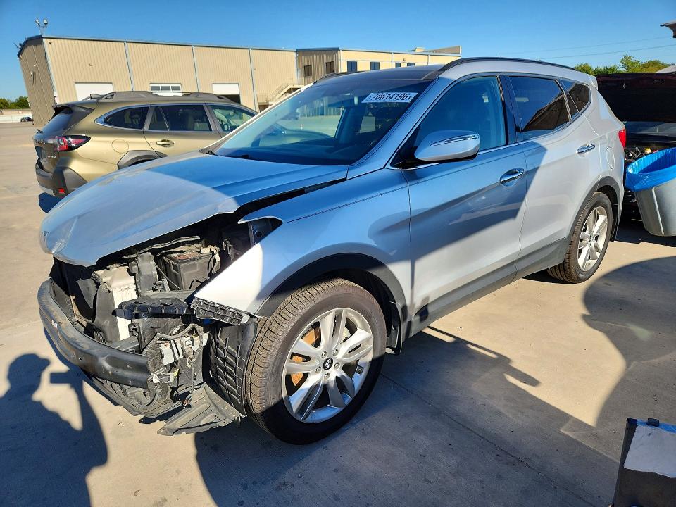 2015 Hyundai Santa Fe Sport მანქანა იყიდება აუქციონზე, vin: 5XYZW4LA8FG297037, აუქციონის ნომერი: 70614196