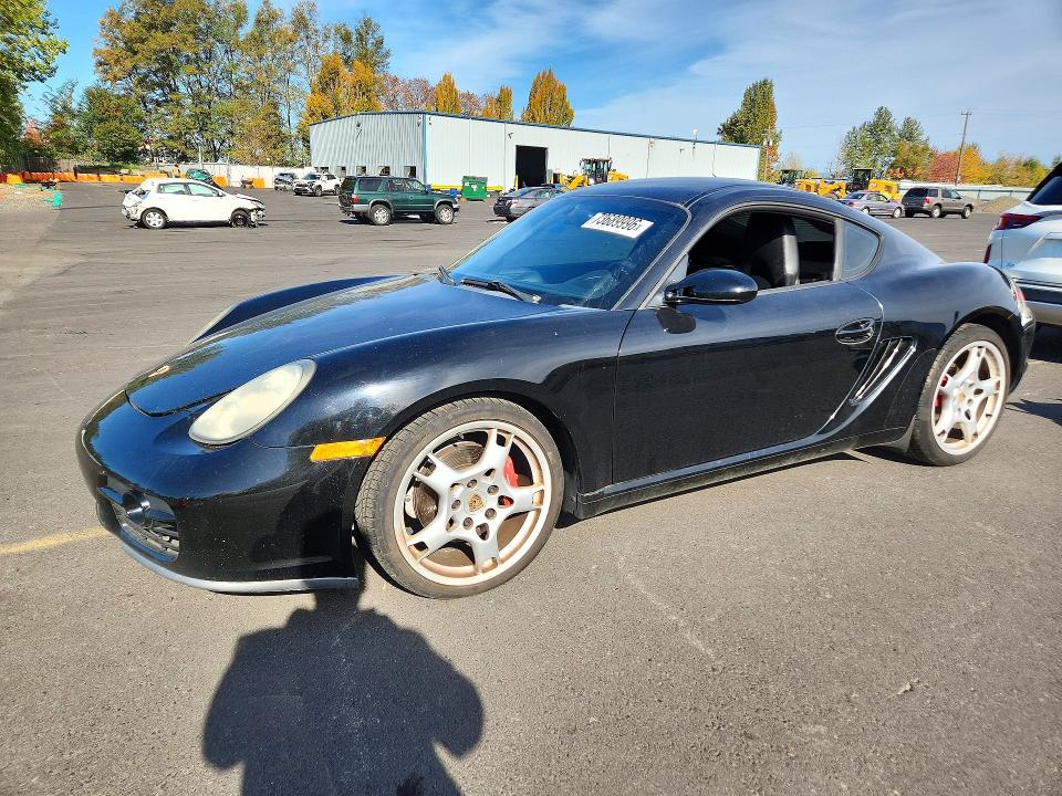 2006 Porsche Cayman მანქანა იყიდება აუქციონზე, vin: WP0AB29896U784425, აუქციონის ნომერი: 73689996